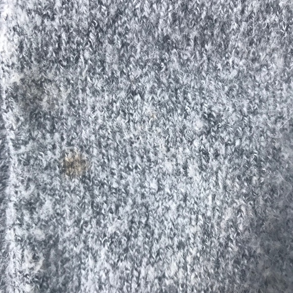 Slouchy Open Long Gray Cardigan - Picture 4 of 4